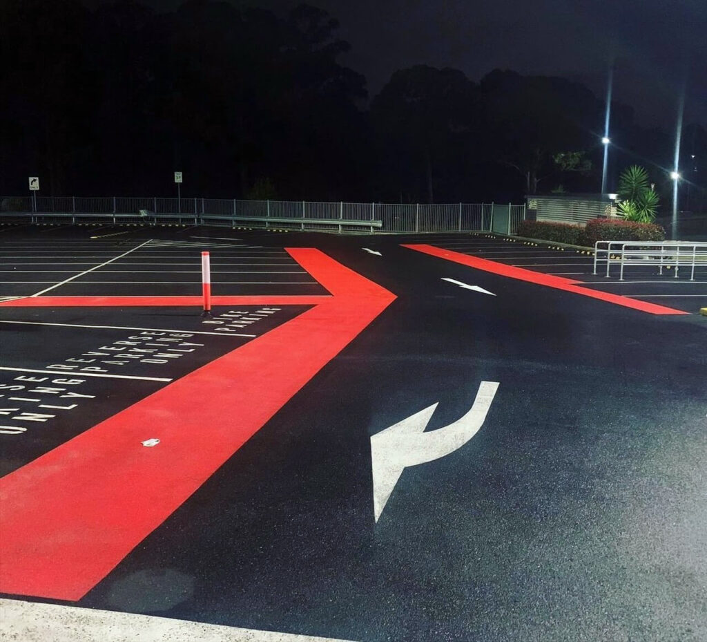 Commercial and Industrial line Marking Sydney